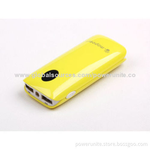 Backup Battery for Cellphones/Tablet PCs with 6,000mAh Capacity